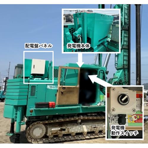 重機搭載型発電機 BAY-HMGENシリーズ
