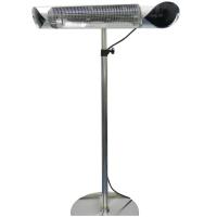 屋外100Vで使える工事不要の電気暖房機（壁・天井設置モデル）