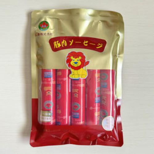 広泉豚肉ソーセージ(赤)パッケージ5本入り 450g