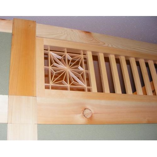 伝統の技 組子細工を使った建具