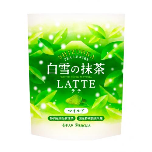 白雪の抹茶ラテ マイルド(4本入り)