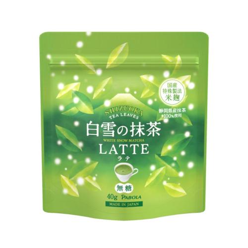 白雪の抹茶ラテ 無糖