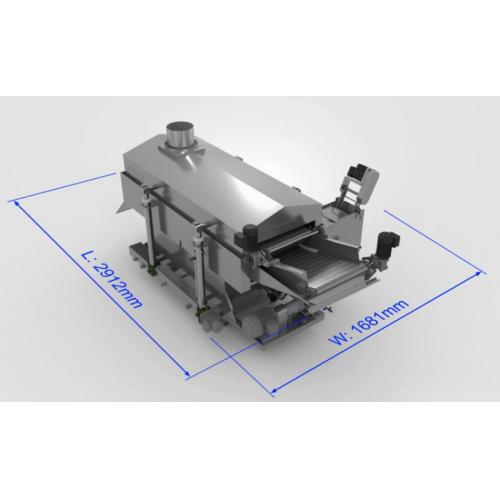 !! 小型の熱交換式連続フライヤー 登場 !! #フライヤー