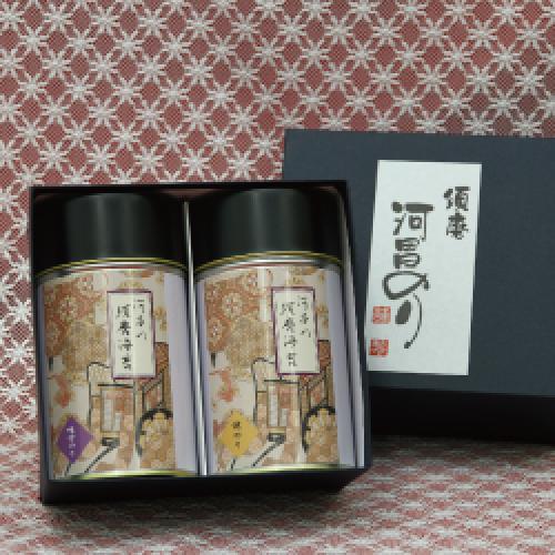 手土産やプチギフト・粗供養などに最適、１号缶入須磨のり2本箱入り税込￥2,700