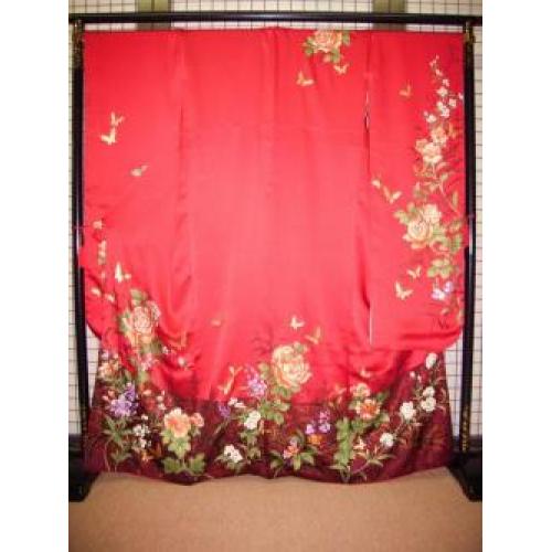 無料体験着付け教室受付中★ 豪華な振袖と袋帯のセットを¥38,000御買得