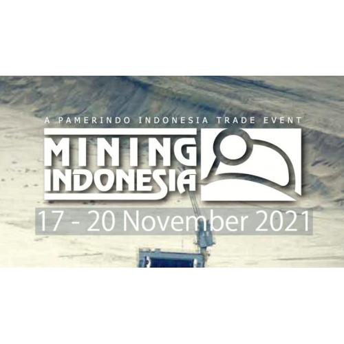 Mining Indonesia 2021 in ジャカルタ 鉱業建築展