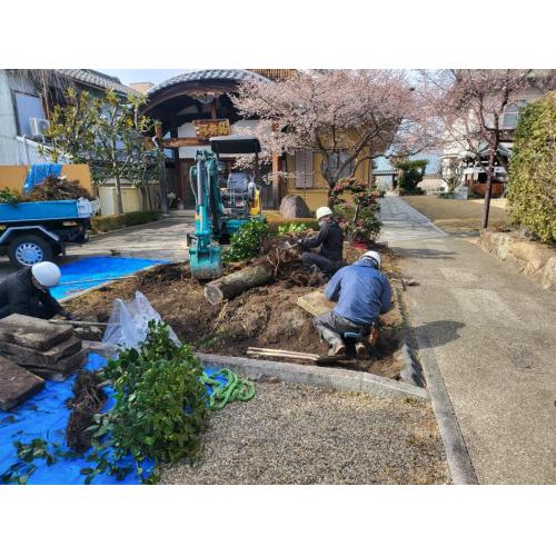 お庭のリフォーム