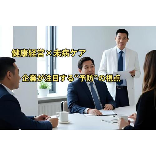 「健康経営」に求められる“未病ケア”とは？