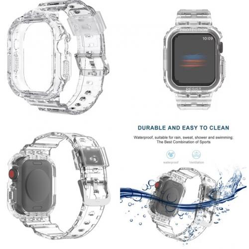 アップルウォッチ 守ってくれる バンド クリア Apple Watch