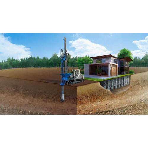 【エコジオ工法】砕石による戸建て住宅等の地盤改良