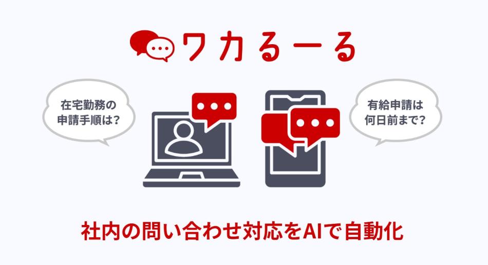 あなたの企業専用AIルールナビゲーター「ワカるーる」～使えるAIチャットボット～