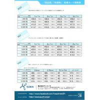 サンエイチ作成のカード価格表