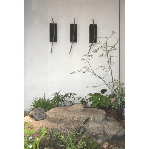 Kazuhiko Mori　備前焼オブジェ　『太刀筋』