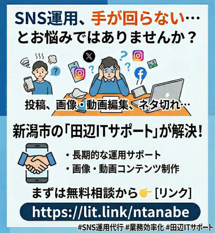 田辺ITサポートの広告