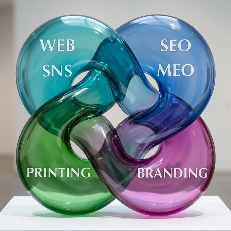 印刷物とWeb・SNSを組み合わせた販促支援
