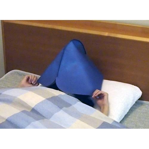 世界初の呼気で保温保湿する安眠グッズ「マイドーム」(純国産品)