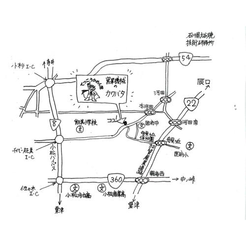 周辺の地図です。