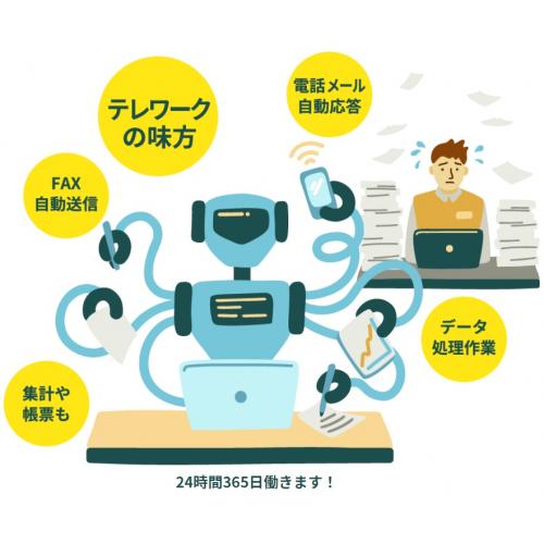 業務改善・業務効率アップ・自動化をRPAで支援　Robowork＜ロボワーク＞