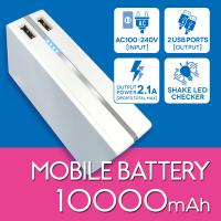 コンセント付モバイルバッテリー10000mAh