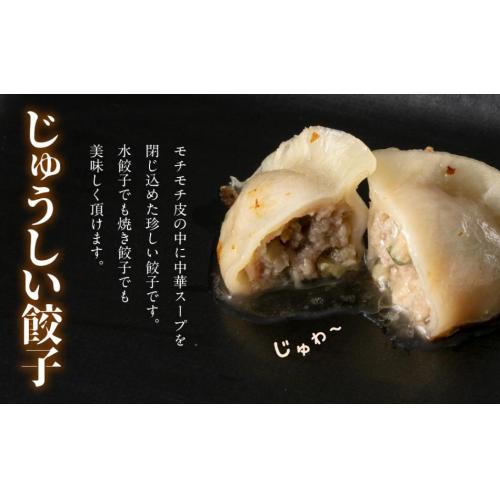 溢れだす肉汁の餃子