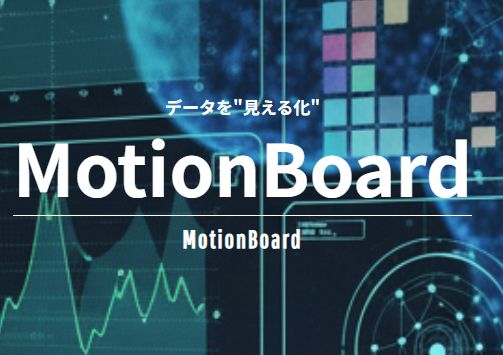 現場と経営を繋ぐＢＩダッシュボードツール　「MOTION BOARD」導入支援