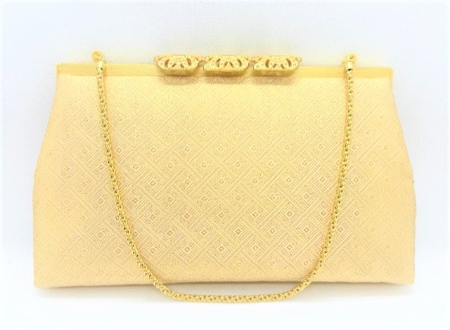 【裂地ハンドバッグ製造卸　プレジール】口金バッグ