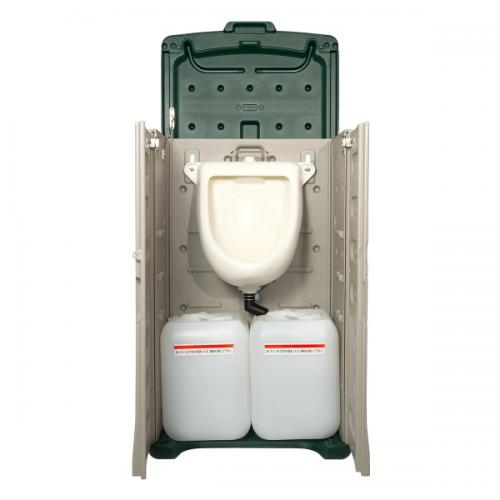 仮設トイレ 収納型小トイレ