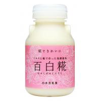 全国初!!牛乳甘酒「百白糀」