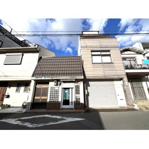大阪市阿倍野区丸山通1丁目　建築条件なし宅地（上物付）