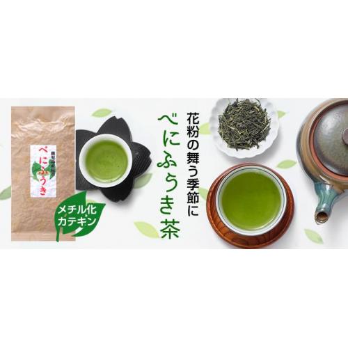花粉の季節に べにふうき茶 メチル化カテキン豊富 100g 370円 送料無料