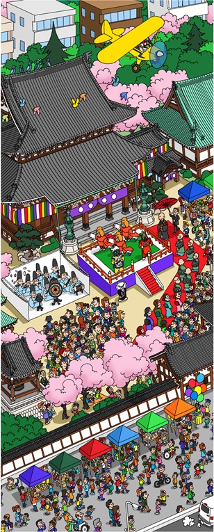 和風ノベルティ・OEM制作にオリジナルデザイン手ぬぐい。フルカラーも素敵ですよ。