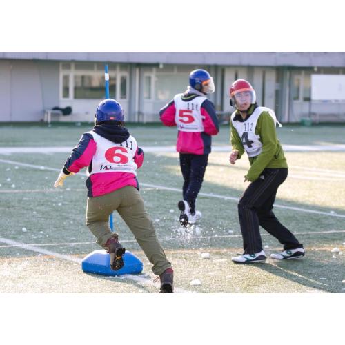 スポーツ雪合戦で街を活性化、ワクワクしながら、いつでもどこでも誰でも楽しめます！