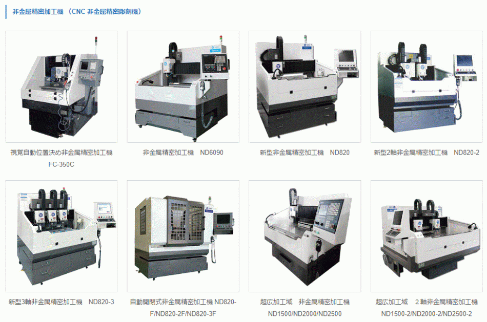 CNC精密彫刻機　ツール交換を自動化して現場は時短、仕事は加速
