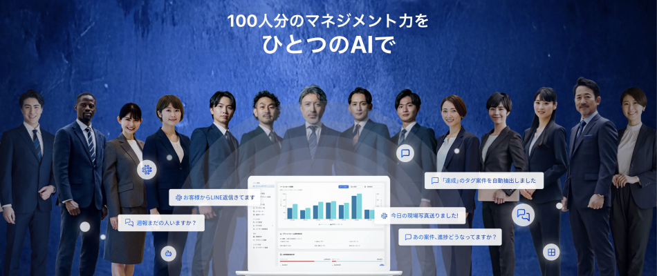 DRM AGENT（AI Agent）100人分のマネジメント力をひとつのAIで