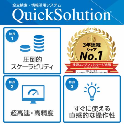全文検索・情報活用システム「QuickSolution」