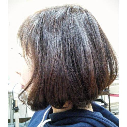 スキバサミを一切使いません。