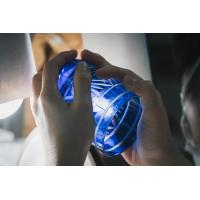江戸切子・ガラス製品のコールドワーク加工、カット加工。　