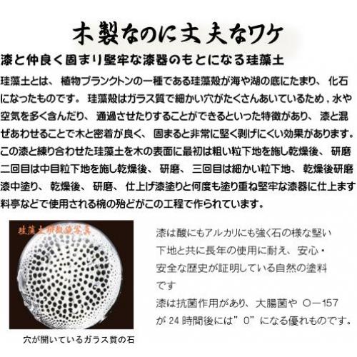 地の粉(珪藻土下地)漆本堅地下地