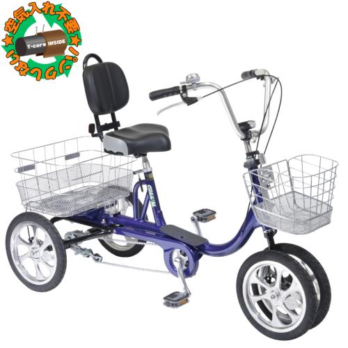 転びにくい、倒れにくい、パンクしない、ユニバーサル四輪自転車 エアロクークルMⅡ