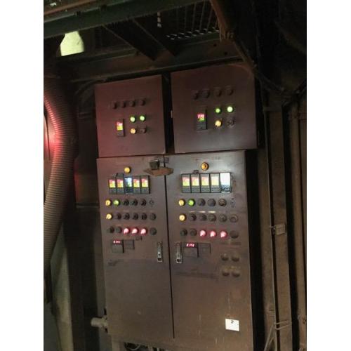 お茶焙煎機ライン リニューアル工事(施工前)